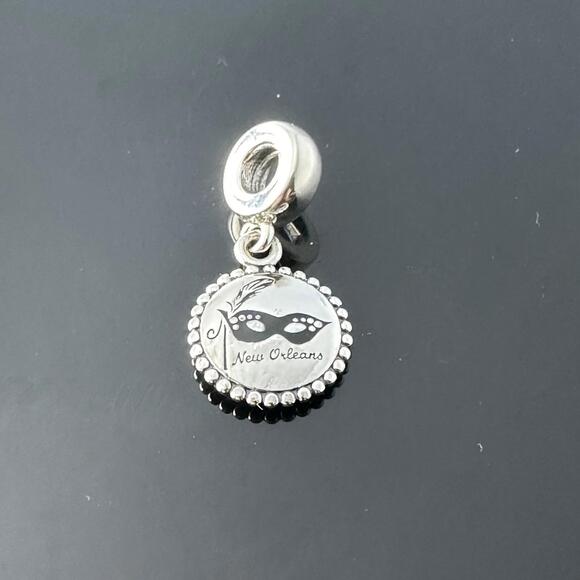Authentic Pandora New Orleans Silver 925 Ale Charm #208 - Picture 1 of 4